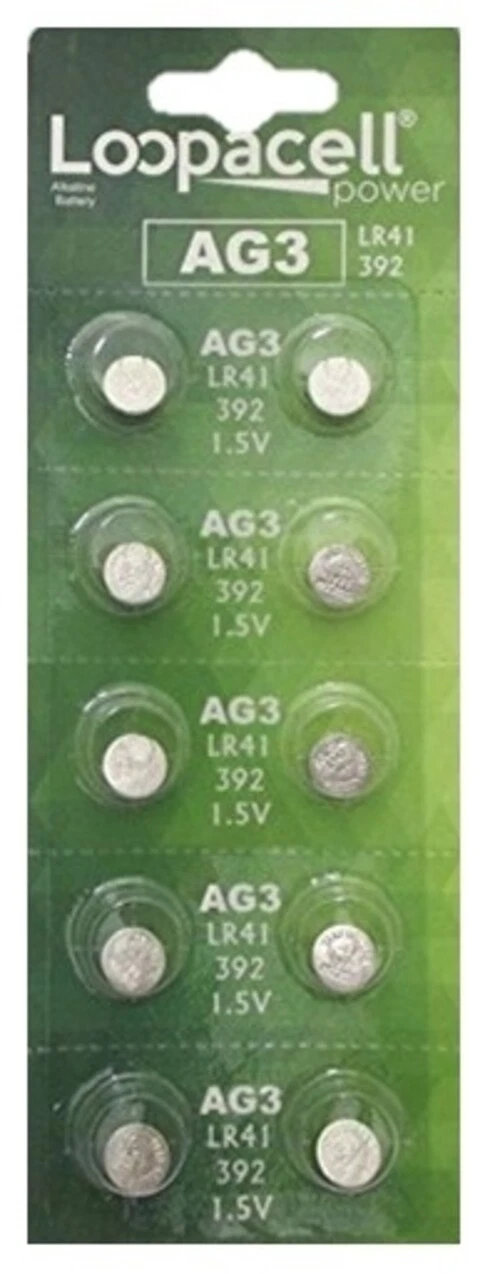 20 Pk AG3 LR41 392 392A SR736 LR736 Alkaline Button Cell Battery - product detail image 3