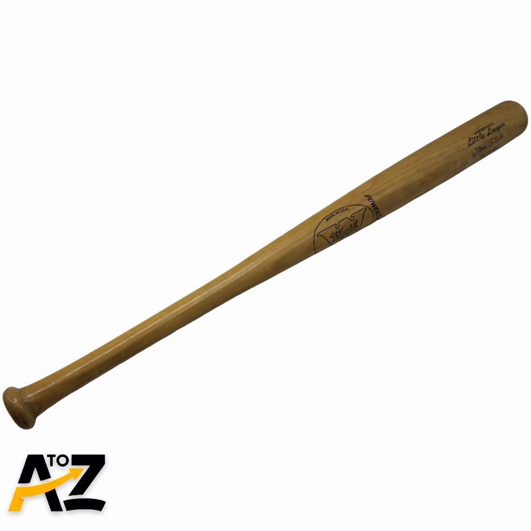 Crossed Wooden Baseball Bats