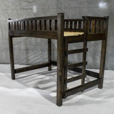 Farmhouse Rustic Loft Bed Twin XL- Solid Wood/Modern/Made in USA/Free Shipping