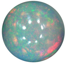 Natural Fine Opal - Round Cabochon - Ethiopia - AAA Grade