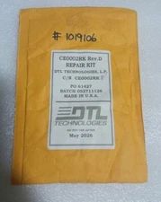 DTL TECHNOLOGIES CE0002RK REV.D REPAIR KIT NEW