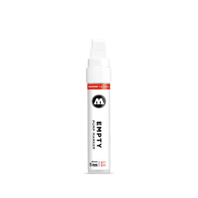 MOLOTOW 611EM - REFILLABLE EMPTY MARKER PEN - 15MM NIB