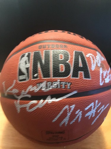 2009 Jordan Brand Classic Signed Auto Spalding NBA Basketball JSA Wall Cousins + - Picture 2 of 6