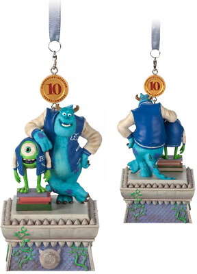 Disney 10th Monsters University Legacy Sketchbook Christmas Tree Ornament New