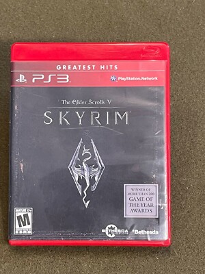 Sony PlayStation 3 PS3 Video Game The Elder Scrolls V Skyrim Rated M | eBay