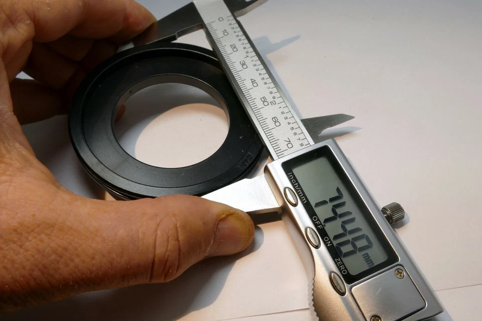 49mm to 75mm OD Plastic filter holder adapter ring step-up   - Image 4 of 4