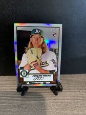 Jordan Weems 2021 Topps Chrome Platinum Anniversary RC #139 Refractor Parallel