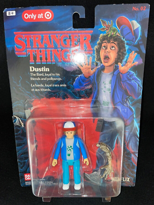 NETFLIX Stranger Things ACTION FIGURE DUSTIN TARGET EXCLUSIVE RARE