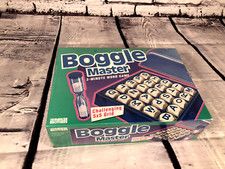 BOGGLE MASTER 5 x 5 Large Grid Extra FUN! 3 Minute Word Game NEW FACTORY SEALED