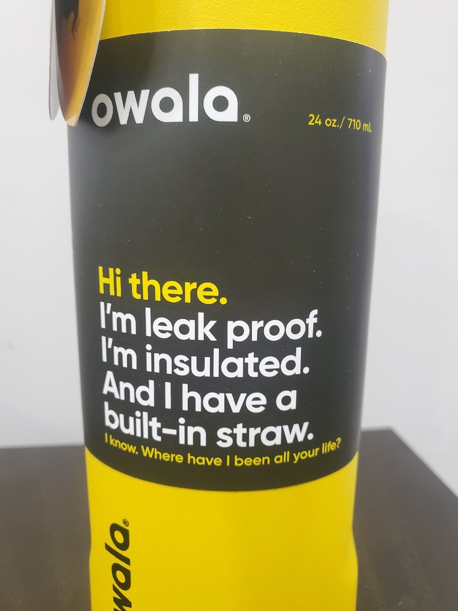 Owala FreeSip Stainless Steel Water Bottle / 24oz / Color