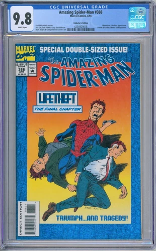 Amazing Spider-Man 388 CGC Graded 9.8 NM/MT Marvel Comics 1994