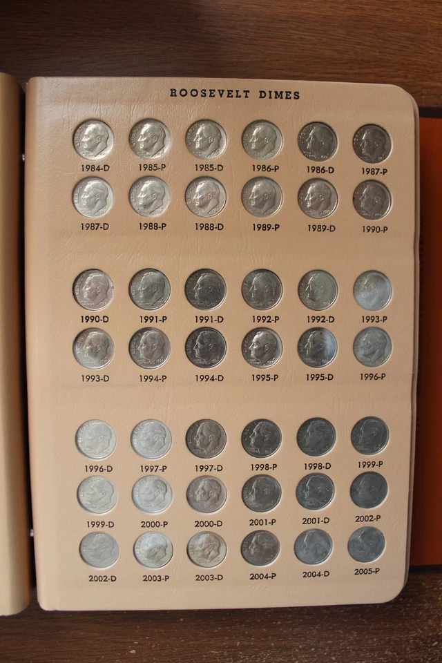 COMPLETE SET 1946 - 2016 ROOSEVELT DIME DANSCO 1946-1964 SILVER +1 FREE BU PROOF - Image 4 of 4