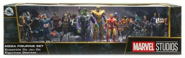 disney marvel figurine set