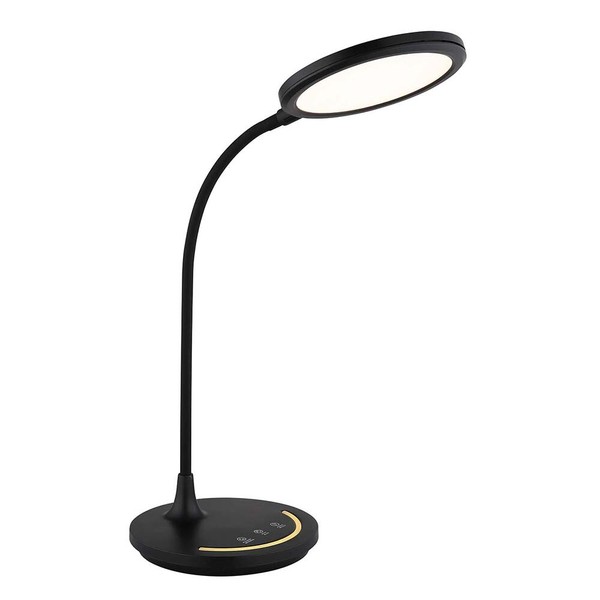 Tischleuchte Tischlampe Wohnzimmerlampe Cct Touchdimmer Flexo Led H 38,3 Cm-image