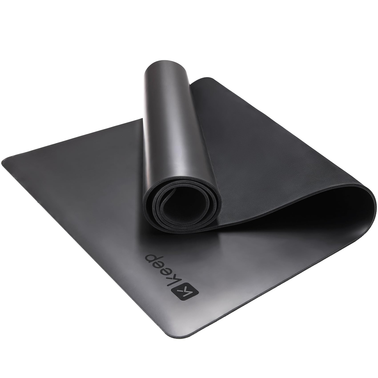 Professional Yoga Mat for Women and Men, 5mm Non-Slip Natural Rubber for Supe...