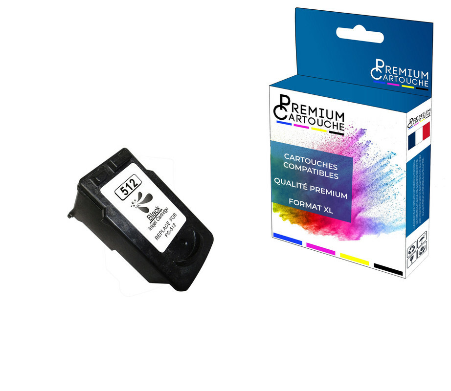 Cartouche Canon PG-512XL Noir pour remplacer votre encre vide sans bloquer vos impressions