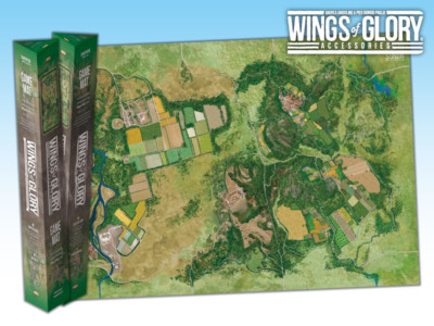 AGSWGA502A Ares Games Wings of Glory: Countryside Game Mat