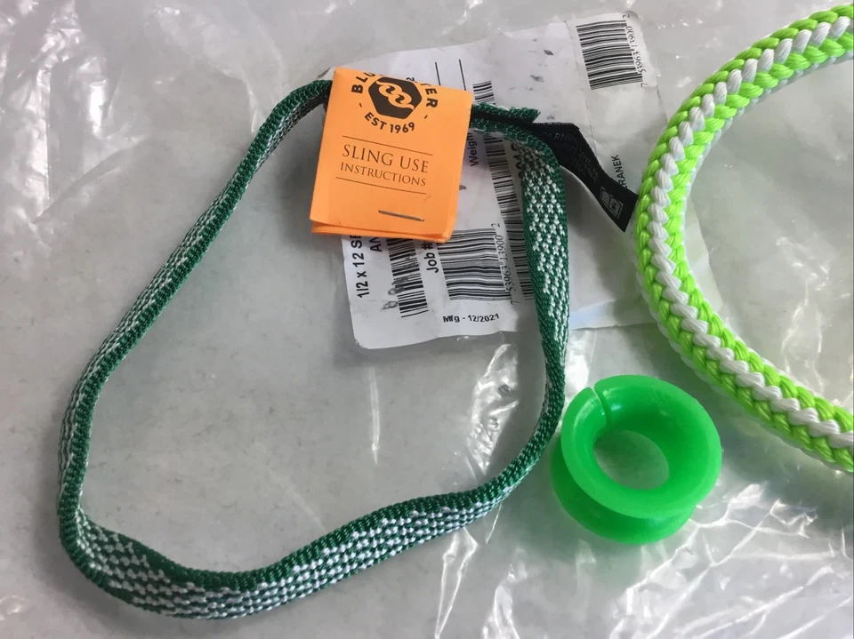 Веревка для скалолазания Tteufelberger 1/2 x 12 SB Ultra-Vee Beranek плетеная безопасная зеленая - Изображение 4 из 4