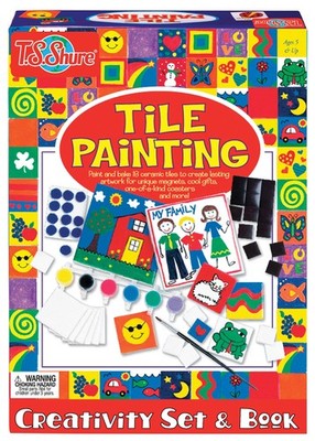 T.S. Shure Tile Painting Creativity Set & Book