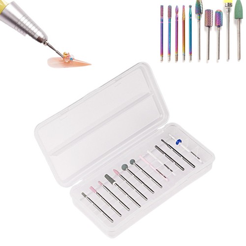 Nail Display Organizer Nail Grinding Head Storage Box Nail Drill Bits Holder - Picture 6 of 8