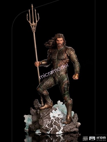 Iron Studios DCCJLE57321-10 Justice League 1/10 Scale Aquaman GK Model Statue - Picture 5 of 6