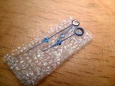 HAMILTON -18S- HANDS - EARLY CRESCENT  SET - DEEP COLOR