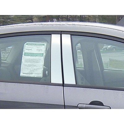 4p Steel Pillar Posts fits 2012-2016 Ford Focus Sedan & Hatchback by Luxury FX