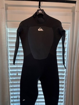 NEW QuikSilver 3:2 Prologue Back Zip Wetsuit Black - Men's XL EQYW103176  BZ GBS