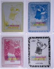 2025 Leaf Vivid Baseball Blake Burke Base Printing Plate 1/1 Set