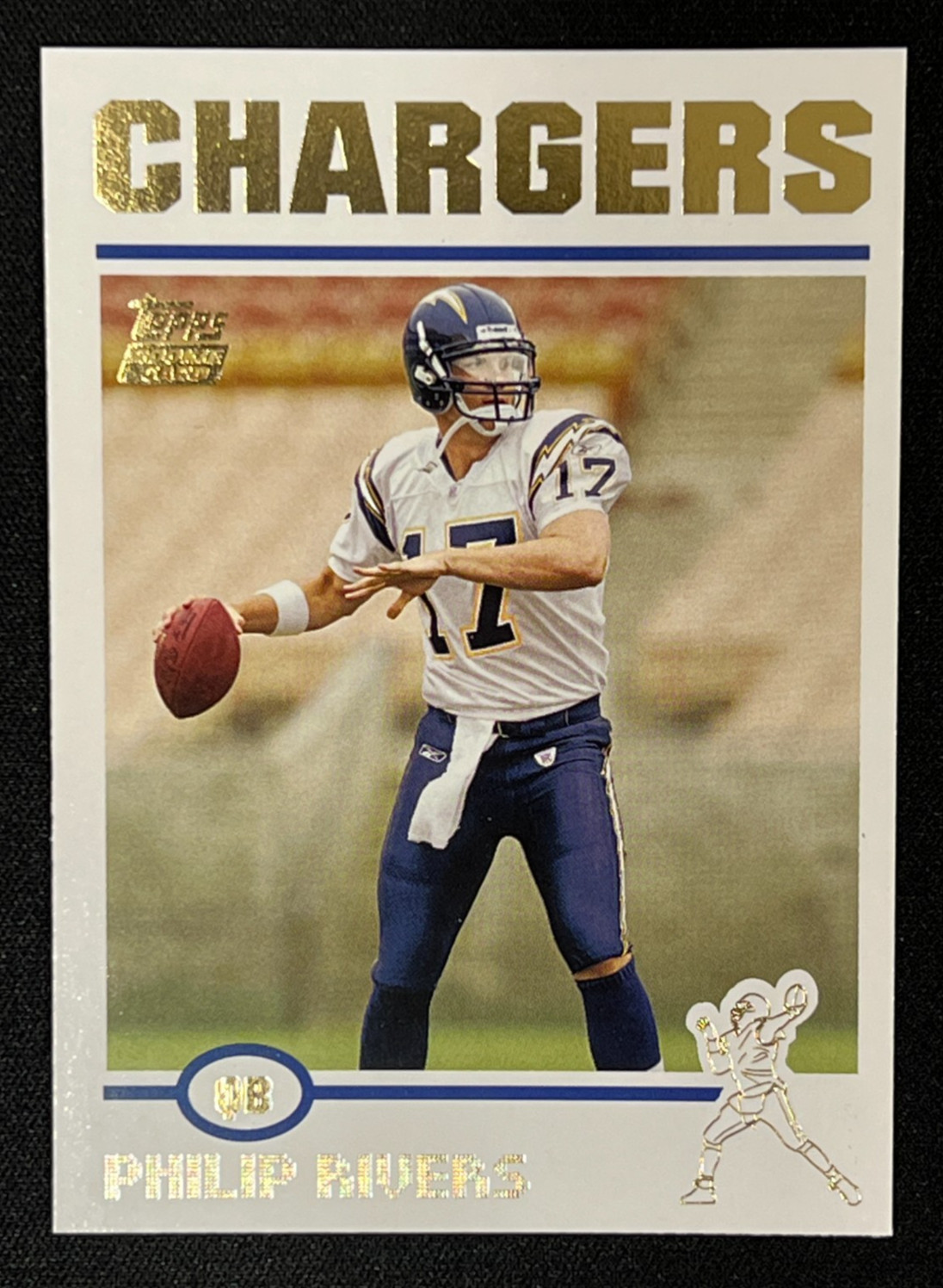 2004 Topps Philip Rivers #375 Rookie Card RC - NM - Chargers