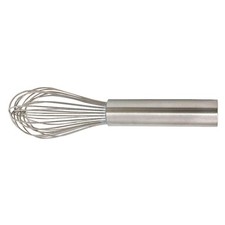 CRESTWARE PW8 Whip,8 in L,Silver Handle 44F725