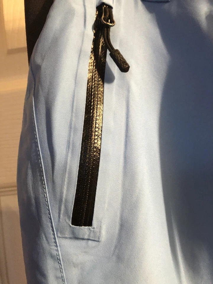 Spyder NWT Winner GTX Ski Pants GORE-TEX Primaloft Waterproof Ice Blue Womens 6 - Image 3 of 4