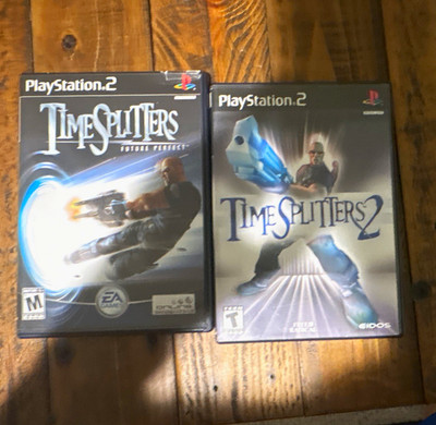 Eidos TimeSplitters 2 & Future Perfect PS2 T Shooter FPS Online Play
