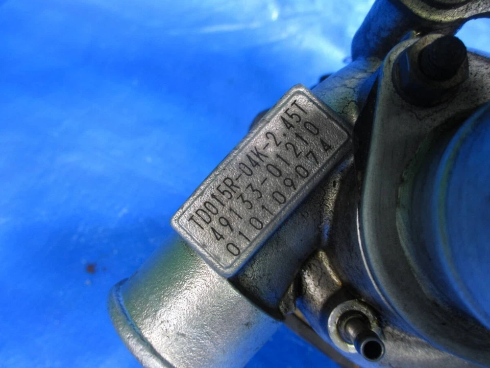 Турбокомпрессор MITSUBISHI Pajero Mini H58A 49133-01210 TD015R-04K-2.45T из Японии - Изображение 3 из 4