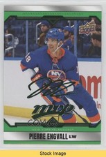 2024-25 Upper Deck MVP Green Script Pierre Engvall #43 READ 11q6