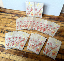 Vintage 1993 McDonald s Paper Bags Lot 23 Unused NOS 90s Fast Food Advertising