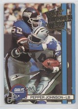 1990 Action Packed The All-Madden Team Pepper Johnson #11 0ka4