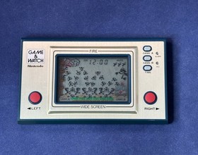 Game & Watch Fire screen widescreen Nintendo from japan