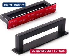 2-Pack Adhesive Cabinet Handles Stick On Handle Self Stick Drawer Pulls No Drill