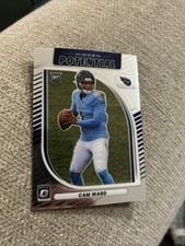 Cam Ward Hidden Potential Rookie Card Optic 2025 Titans
