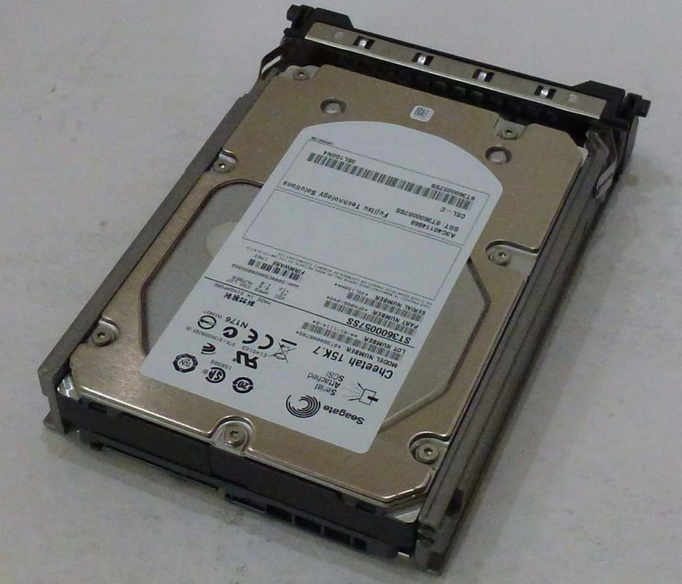 Fujitsu A3C40114568  600GB SAS 15K RPM Hard Drive ST3600057SS  9FN066-040 - Image 4 of 4