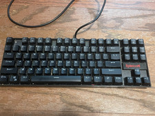 Redragon Kumara Mechanical Keyboard K552 Wired Black Red RGB Read Description 
