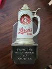 Strohs  beer sign vintage Detroit Tagged Oct 72 Made By Local 714 Union