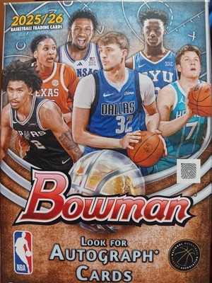 2025-26 Bowman Basketball Pick From List