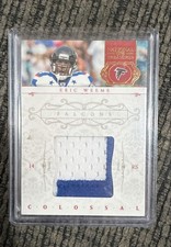 2011 Playoff National Treasures - Colossal Materials Eric Weems #19 /49 (MEM)