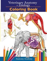 Veterinary & Zoology Coloring Book Anatomy Academy Taschenbuch Englisch 2020
