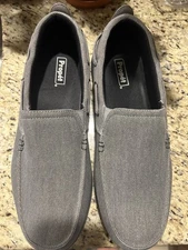 Propet VIASOL Mens Slip On Casual Shoes Size 15(5E) Gray MCX044C NWOB