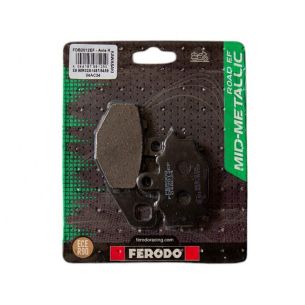 Ferodo Mid-Metallic Rear Brake Pad FDB2012EF - Fits CF Moto 650 NK 2020-2024