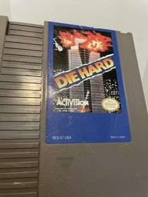 Die Hard (Nintendo NES, 1992) Authentic Cartridge Tested