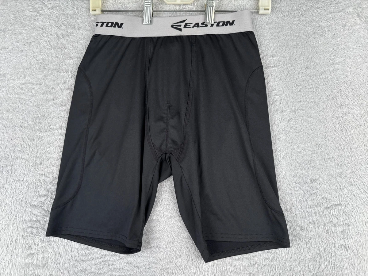 Easton Mädchen Safe Baseball Bekleidung Shorts Sliding Youth, schwarz, Medium